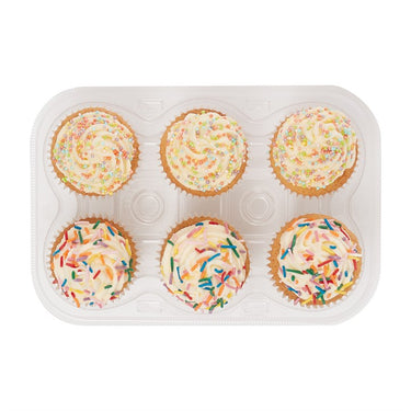 Caixa Cupcake Box 6 Cupcakes Plastico - PME